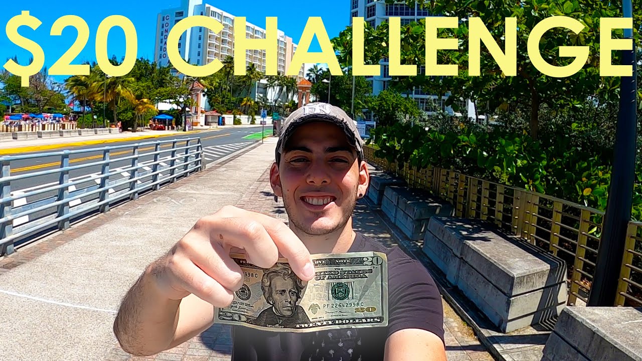 $20 In The Most EXPENSIVE Part Of Puerto Rico 🇵🇷