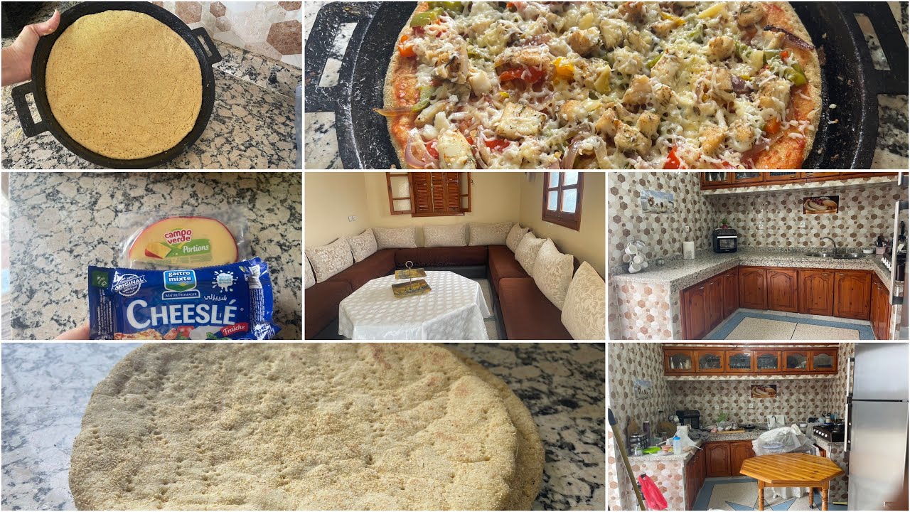 روتين تحفيزي🧨بالتيد و جافيل 🫧مكاين غير النقا لي ميخلي شقا🥰بيتزا المقلاة 🍕ضروري تجربيها لرمضان🌙