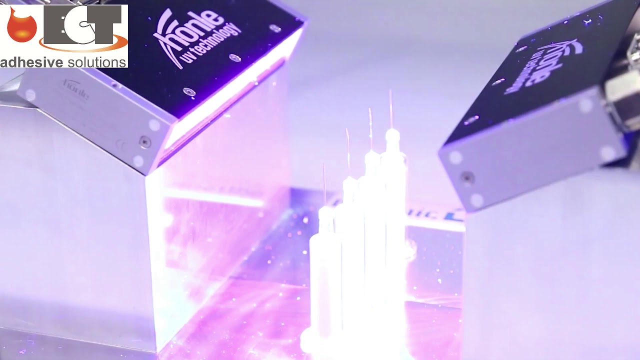 Needle bonding a partnership between Panacol Adhesives, Bdtronic Dispensing and H&ouml;nle LED Curing