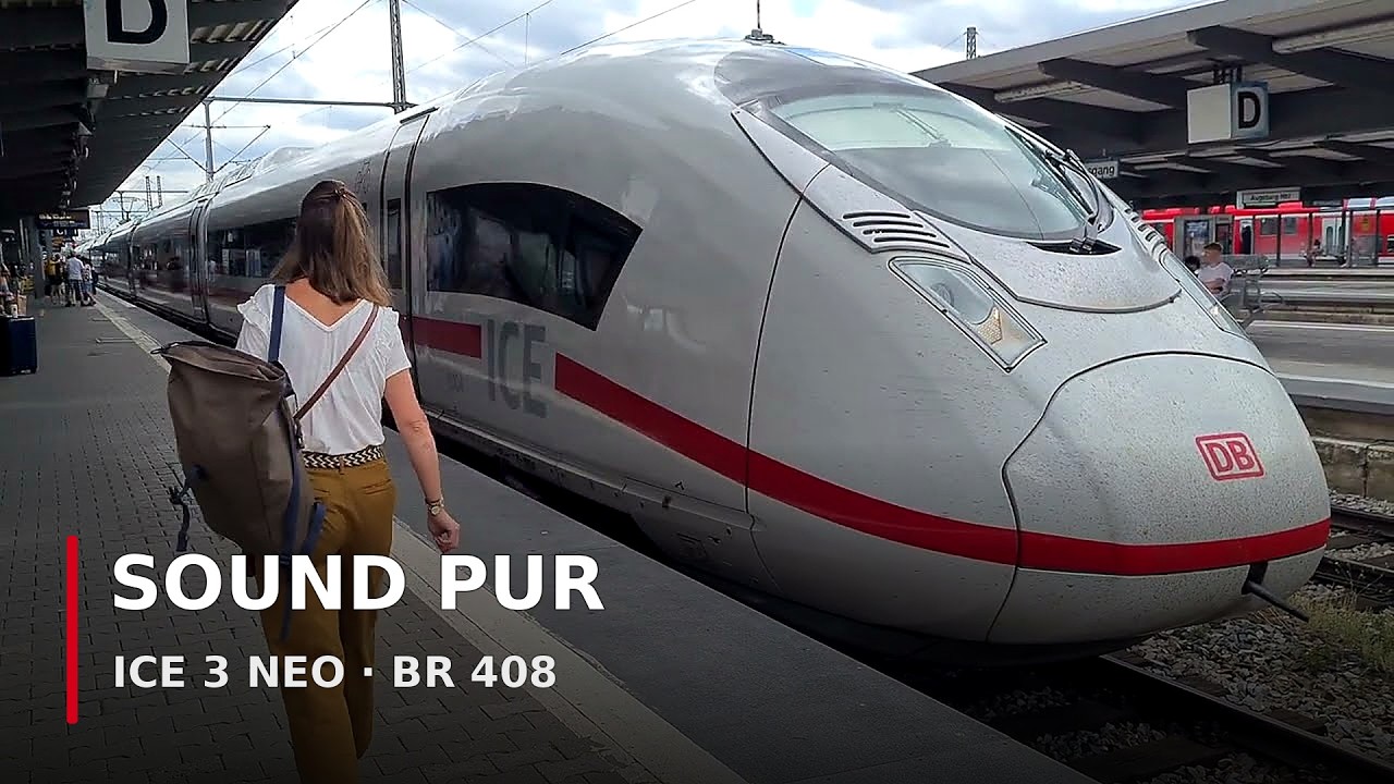 Sound pur! ICE 3 neo Abfahrt (BR 408)