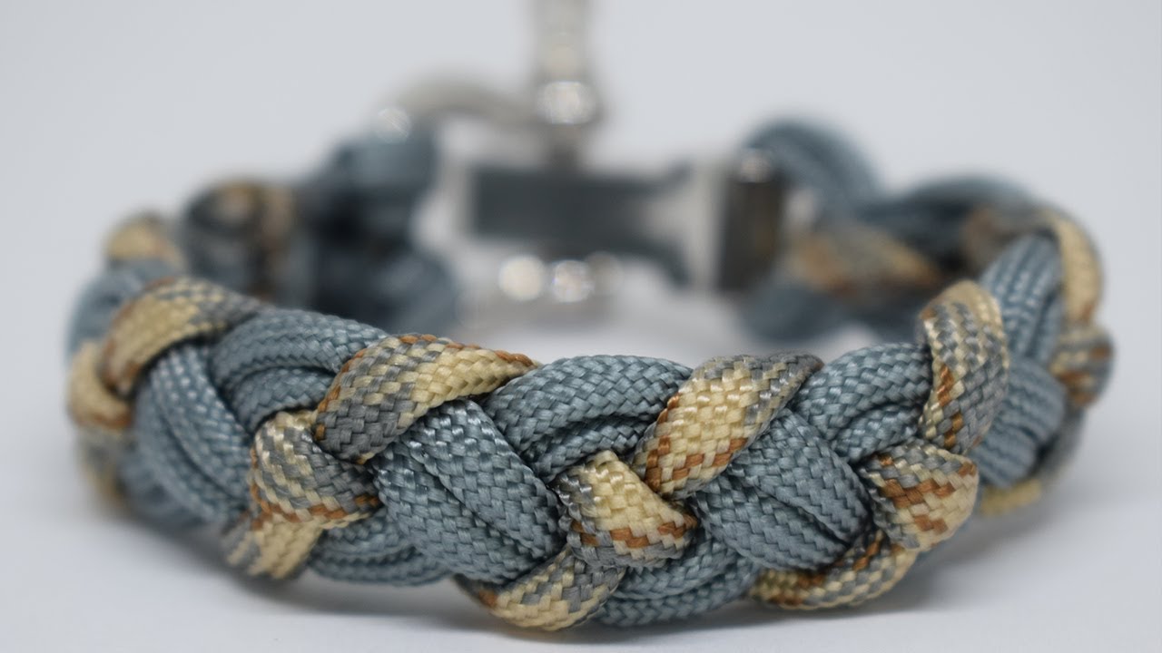 Pulsera paracord con nudo celta