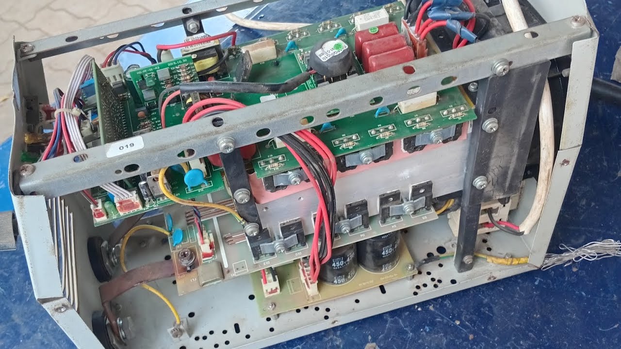 #no out putt mosfet inverter wedding machine #repair 