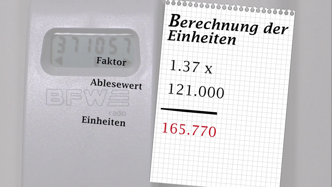 Heizkostenabrechnung: So funktioniert das Einheits-Skalen-System