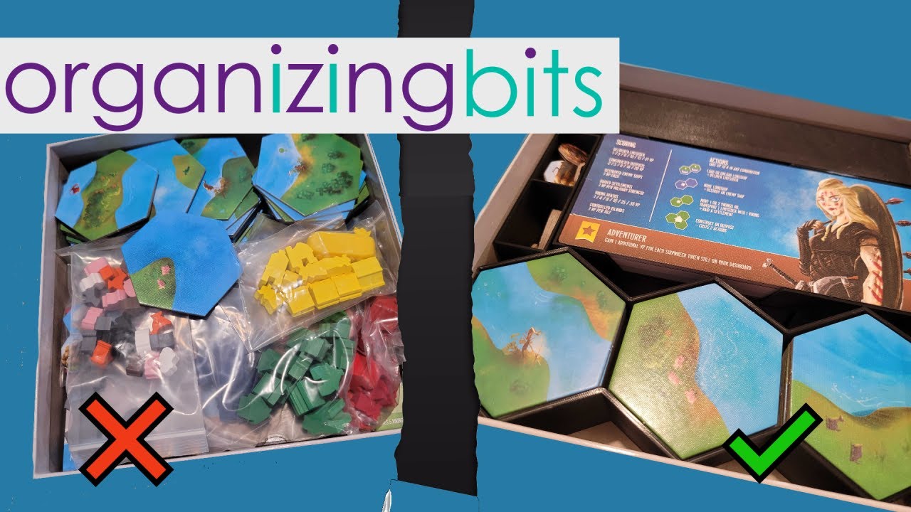 Upgrading Insert for Explorers of the North Sea | Organizing Bits