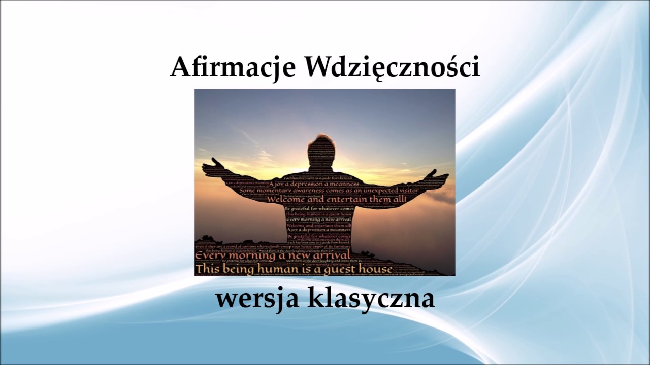 ⚛ Afirmacje Wdzięczności ⚛