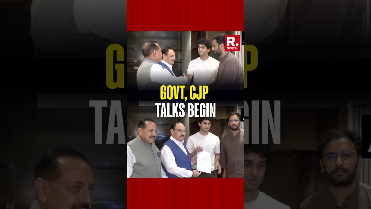 JP Nadda, Jitendra Singh Hold Meeting With CJP delegation