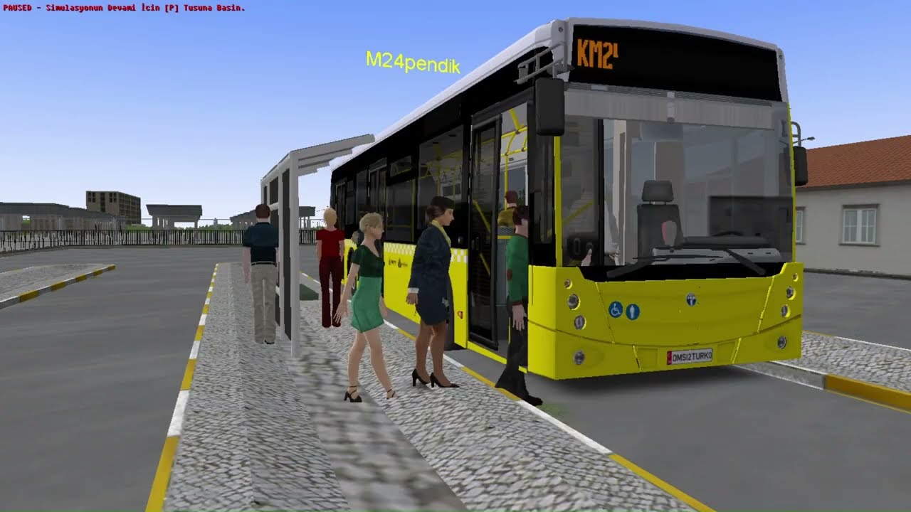 omsi 2 | istanbul xs2 | temsa  avenue lf | km24  pendik - kavakpınar