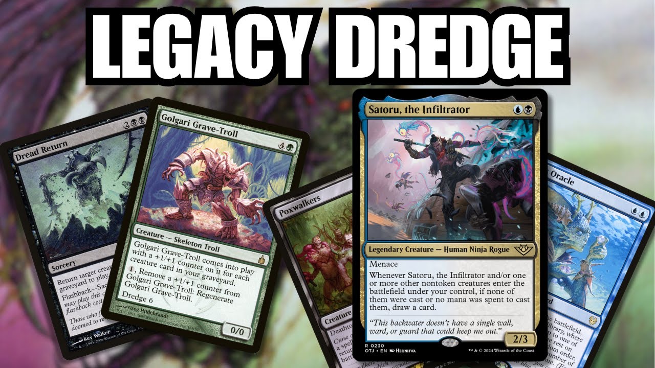 Legacy Dredge! No Reserved List. Vs Karn Forge, Blue Painter, Miracles