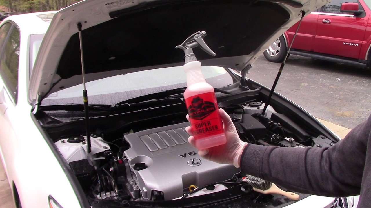 PART 1 OF 4-ENGINE BAY CLEANING|DALLAS PAINT CORRECTION|AUTO DETAILING PLANO TEXAS