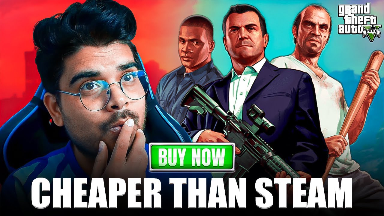 Where to Buy GTA 5 Cheaper than Steam? GTA 5 Key Giveaway 😍