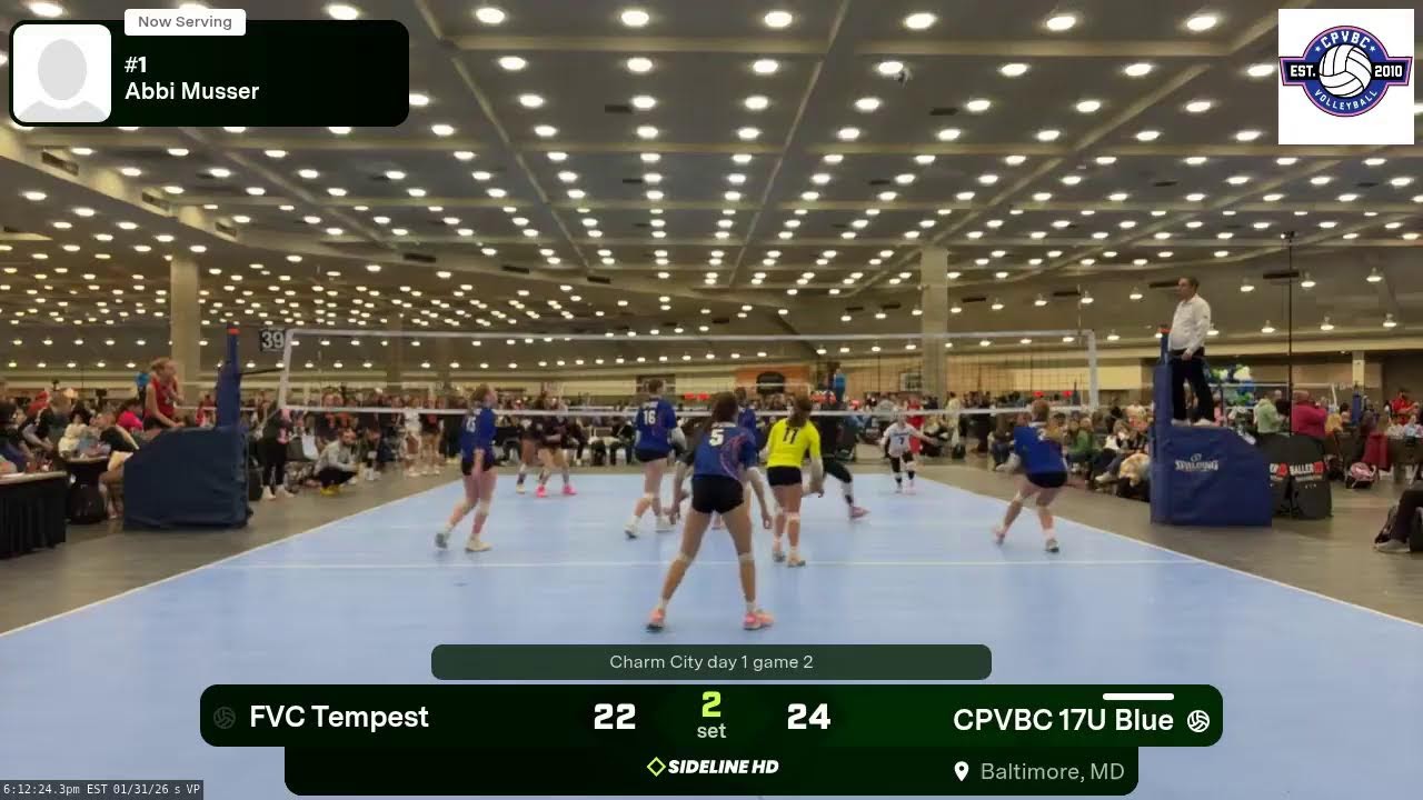 CPVBC 17U Blue vs. FVC Tempest (2026.01.31)