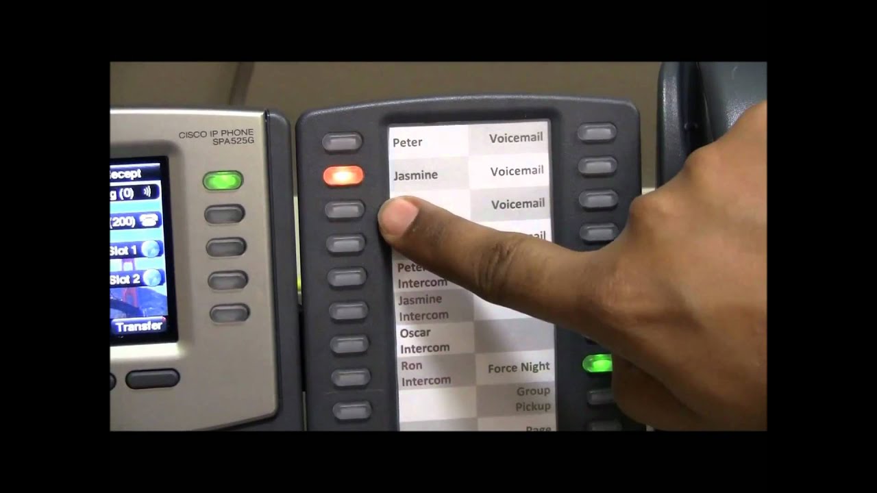UC320 Receptionist / Operator Phone Setup and Call Handling