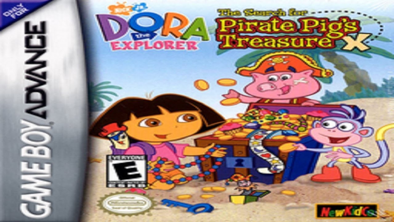 Dora the Explorer: The Search for Pirate Pig's Treasure Longplay [GBA] [100%] [No-Com]