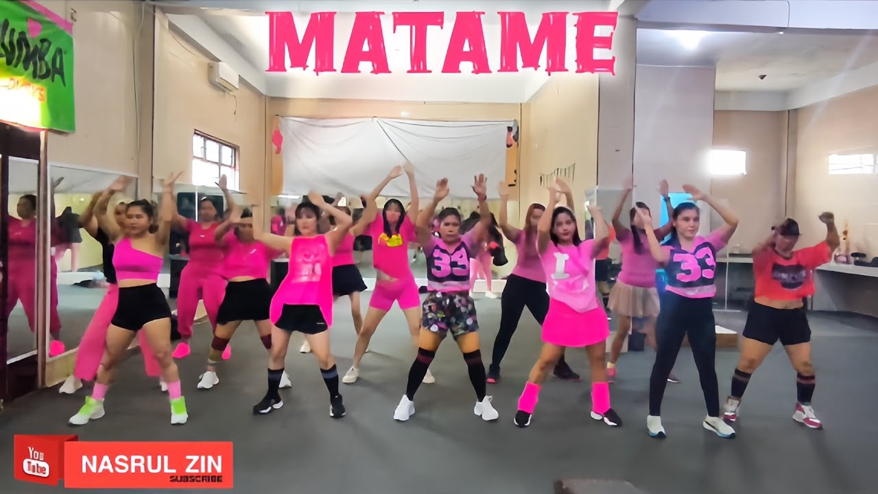 DJ MATAME MATAME 🔥SENAM KREASI - ZUMBA _ NASRUL ZIN