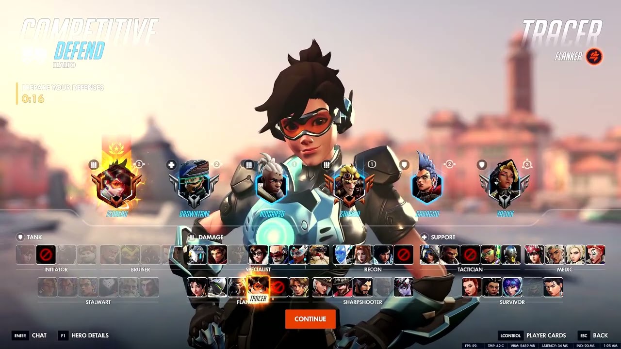Why Did My Pulse Bomb DISAPPEAR? 😱 Tracer Rialto Gameplay #Overwatch #Tracer #Mauga