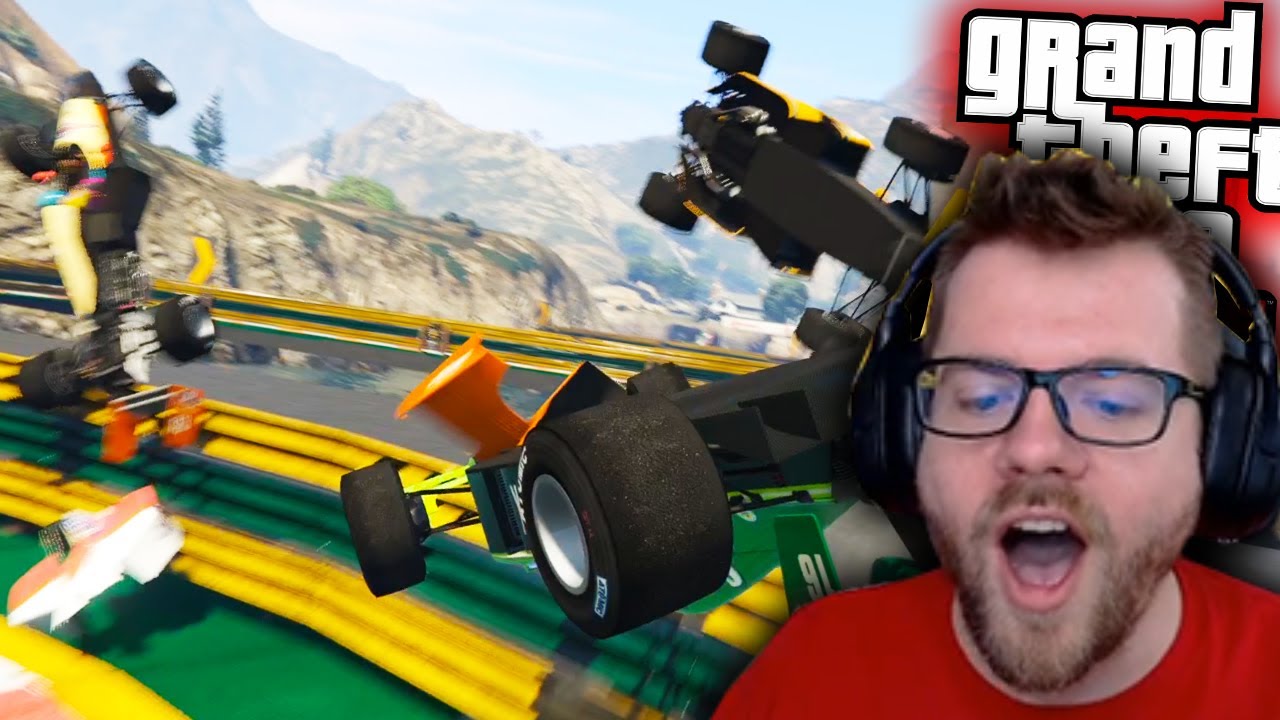 MASSENCRASH bei der Formel 1 in GTA Online!
