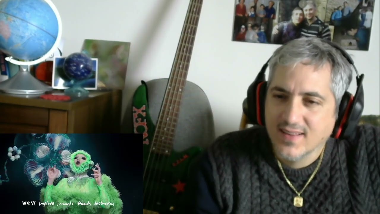 Björk Atopos reaction Punk Rock Head italian musician Kills Rock singer & bass player James Giacomo