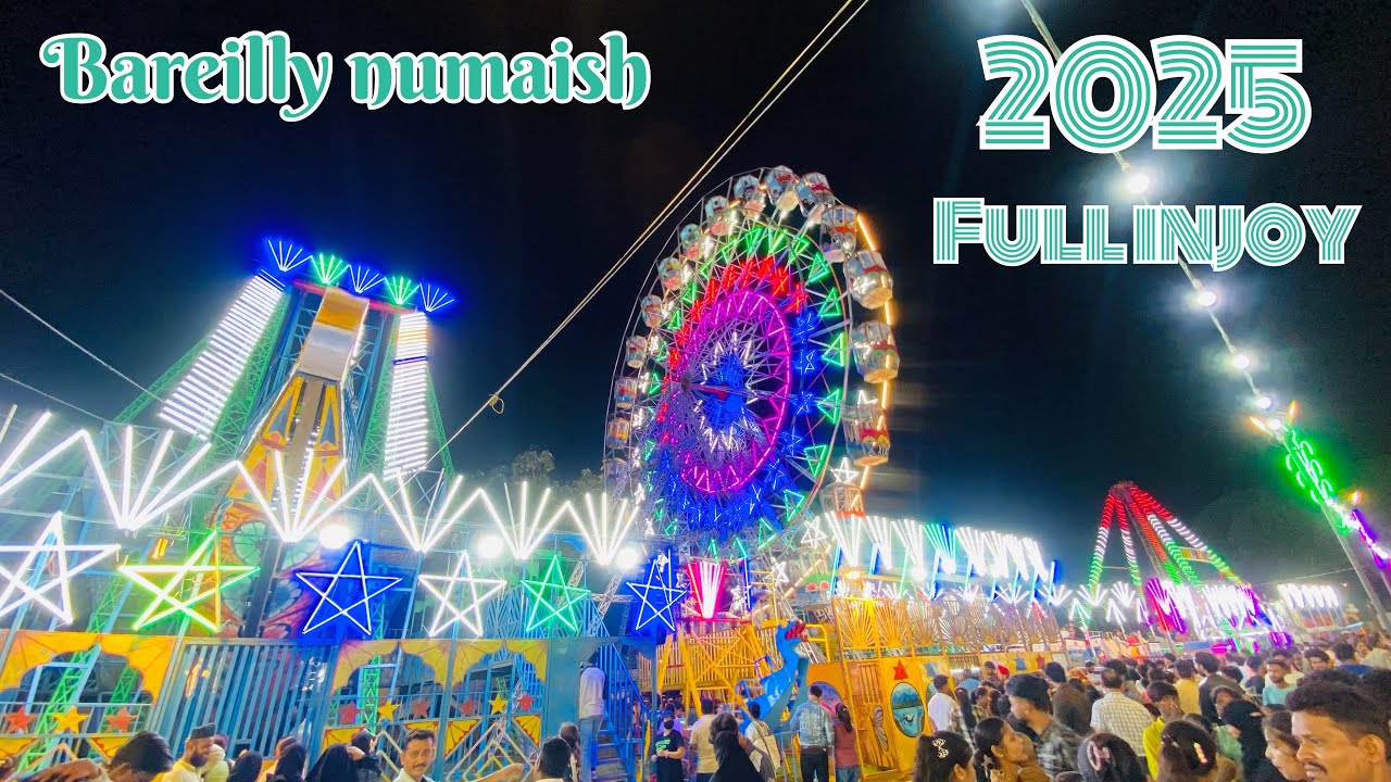 BAREILLY NUMAISH NEAR BISHOP MANDAL 📍…#bareilly #numaish #numaish2025 #explore #mela #trending