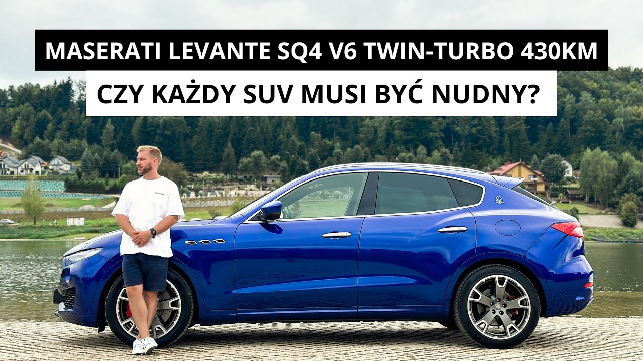 Maserati Levante SQ4 V6 twin-turbo 430KM - czy każdy suv musi być nudny? Recenzja, jazda, test pl.