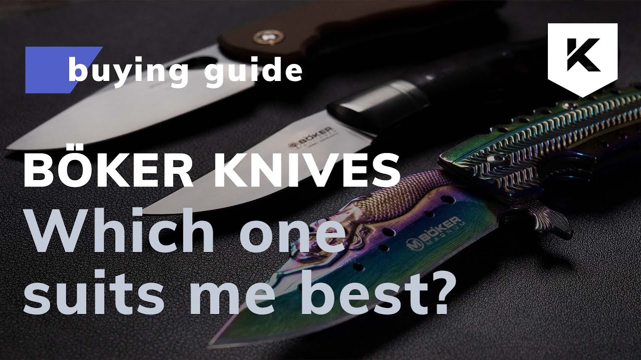 B&ouml;ker Buying Guide: which B&ouml;ker knife will suit me best?