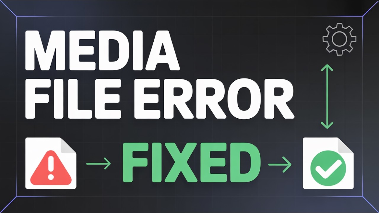 How To Fix &ldquo;An Error Occurred While Creating the Media File&rdquo; (Step-by-Step) &ndash; 2026