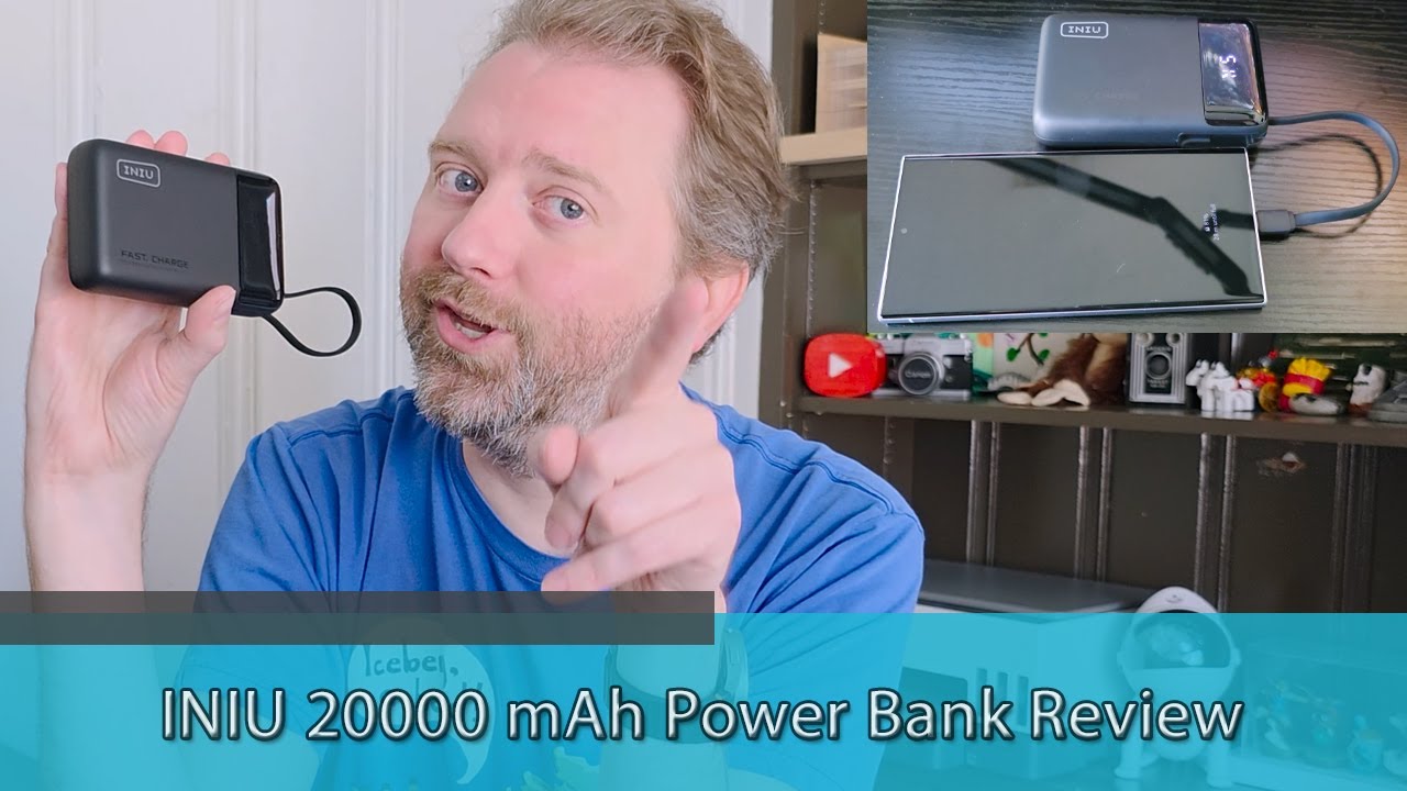 Не путешествуйте без этого! Тест внешнего аккумулятора INIU 20000 мАч 🔋