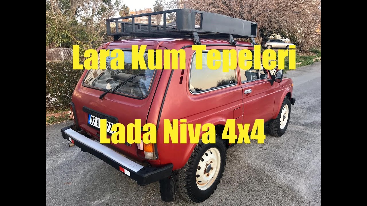 Lada Niva 4x4 1.7i / Lara Beach Kum Tepeleri - Kısa Gezinti