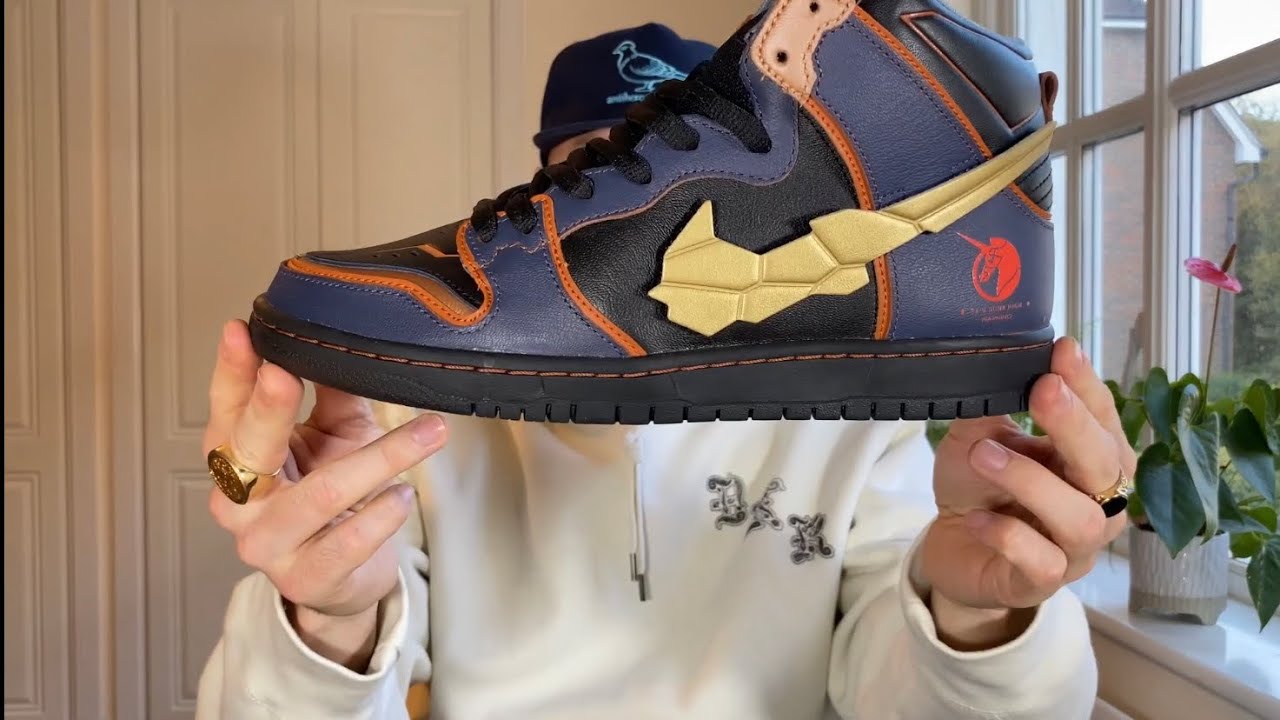 Any good? Nike SB Dunk High Pro QS - RX-0 Unicorn Gundam 02 Banshee - REVIEW+All lace swaps