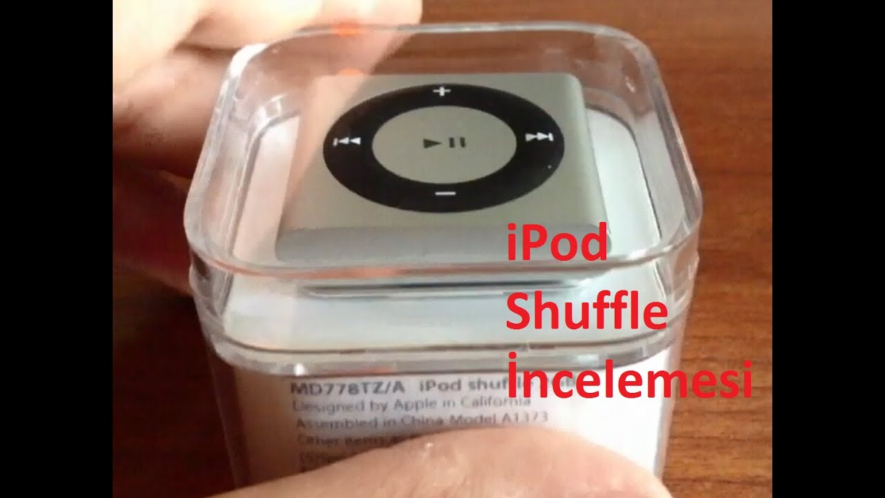 iPod Shuffle Kutu Açılımı-İncelemesi