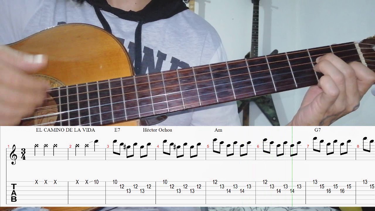Guitarra - 1. El camino de la vida 2. Las acacias 3. triunfamos 4. A quien engañas abuelo