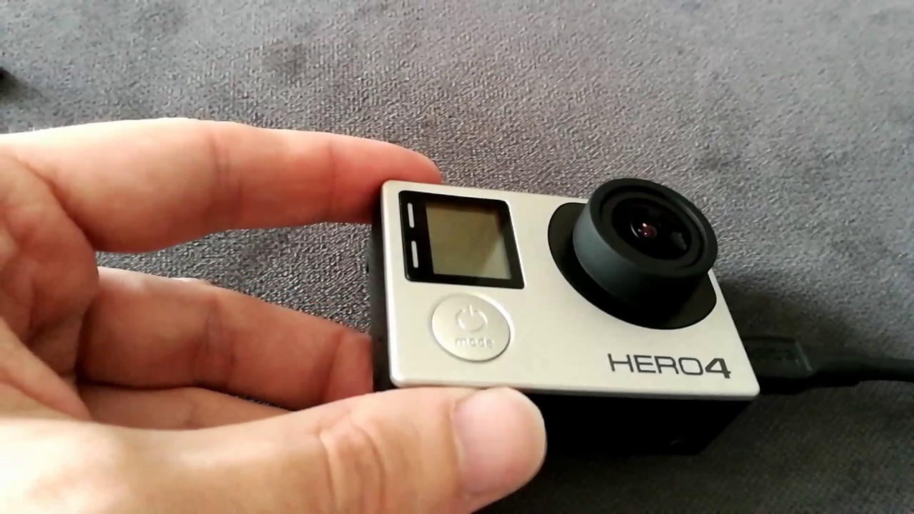 Gopro Hero 4 Silver -  won't turn on or charge. Is dead