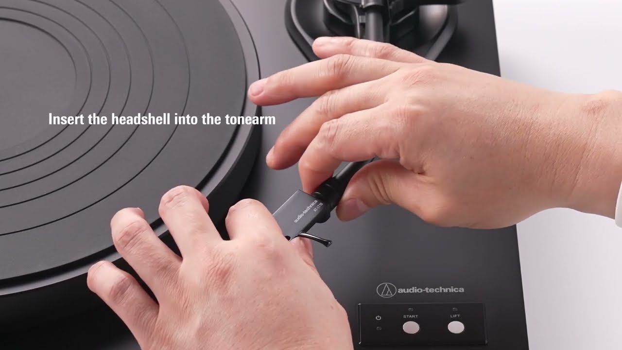 Audio-Technica | AT-LP8X Semi-Automatic Direct-Drive Turntable | Setup