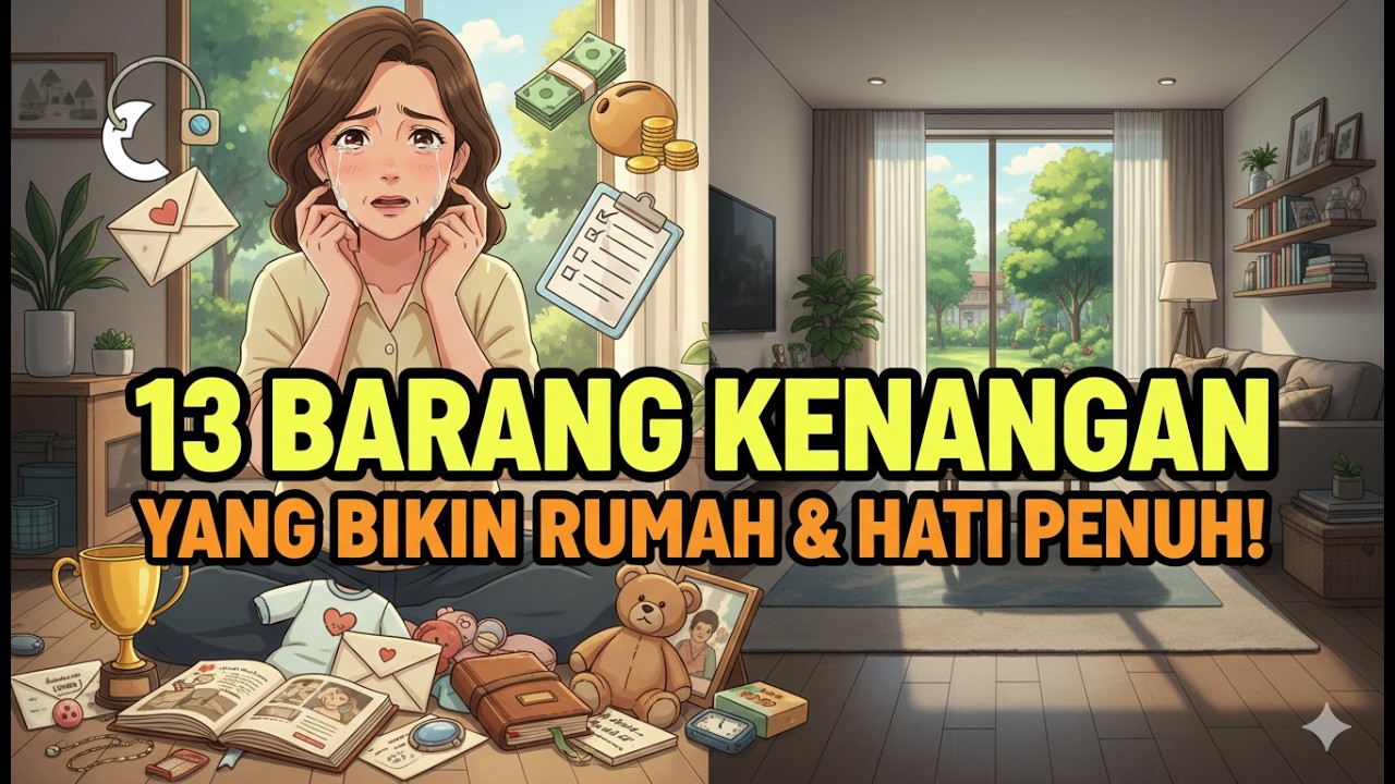 13 Barang Kenangan yang Menumpuk: Cara berdamai dan melepaskannya.