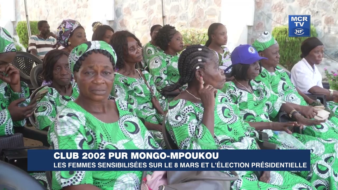 Les femmes sensibilisées sur le 8 mars et l'élection présidentielle