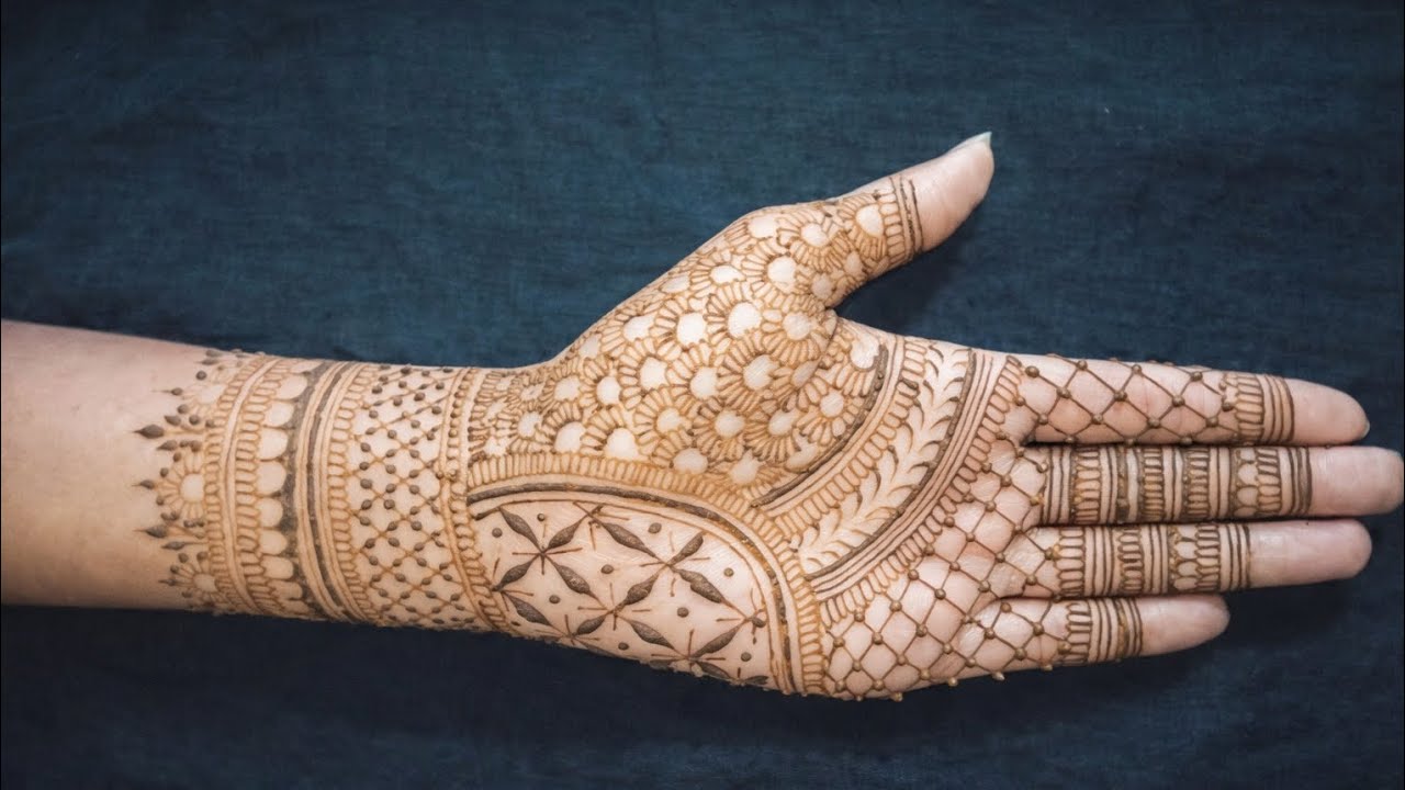 Simple and easy mehandi design 🌸❤️, “No practice? Still doable 👀”|Mehandi designs 
