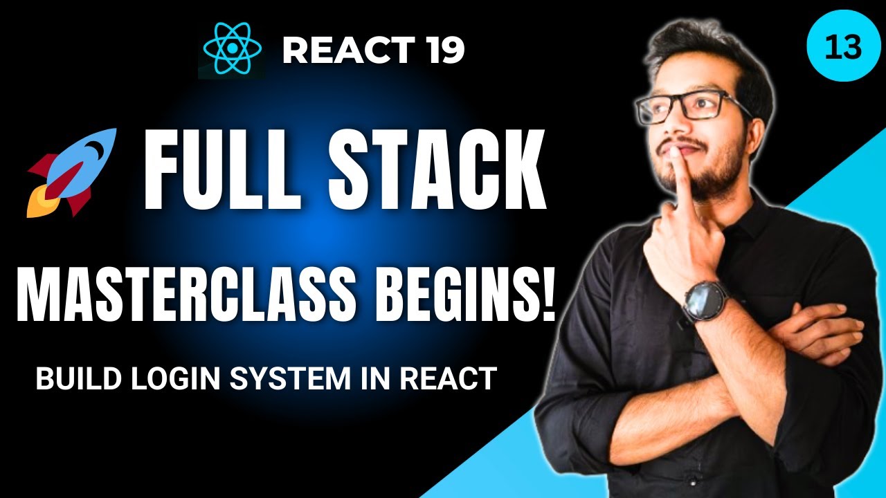 Мастер-класс по React 19 Full Stack, эпизод 13 – Создание процесса авторизации и переключение меж...