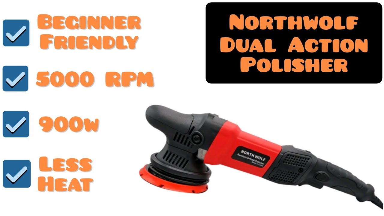 North Wolf Dual Action Polisher Raw Unboxing (2022)