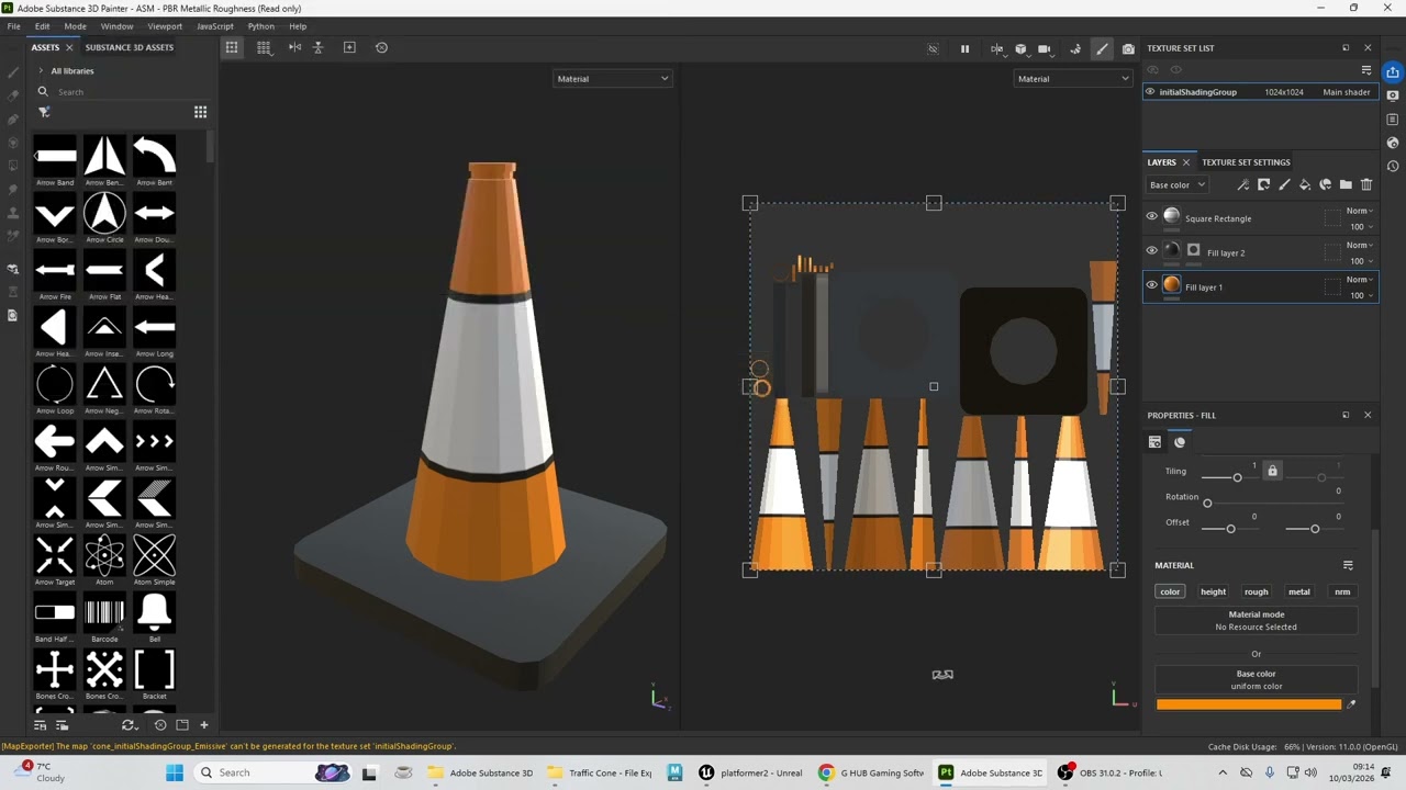 Substance Painter 3D to Unreal Engine - Live Class Recording