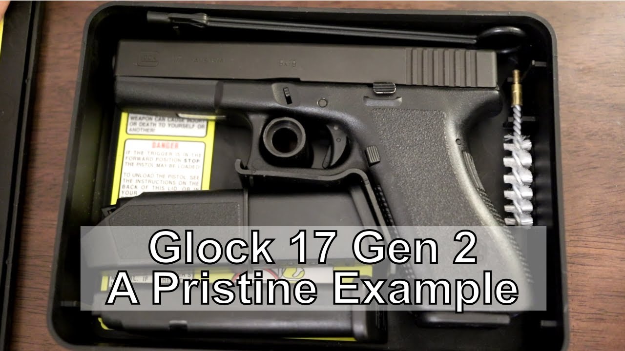 A Pristine Glock 17 Gen 2 from 1995 - Nice Tupperware Find!