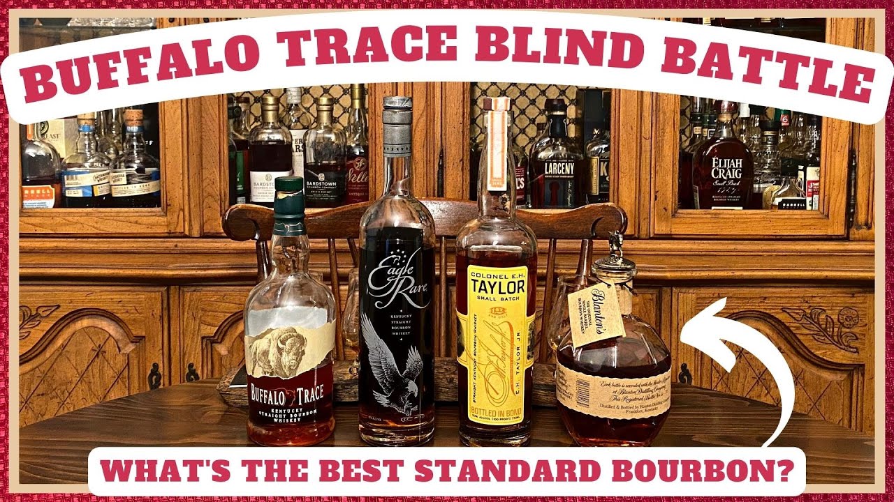 Buffalo Trace Bourbon Blind | Blanton's против Eagle Rare против E.H. Taylor против Buffalo Trace