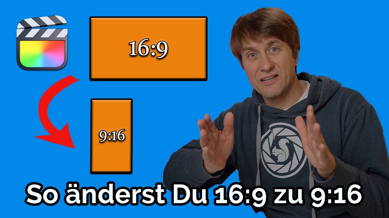 VIDEOS vom Querformat ins Hochformat für Reels und Shorts umwandeln - Super Easy
