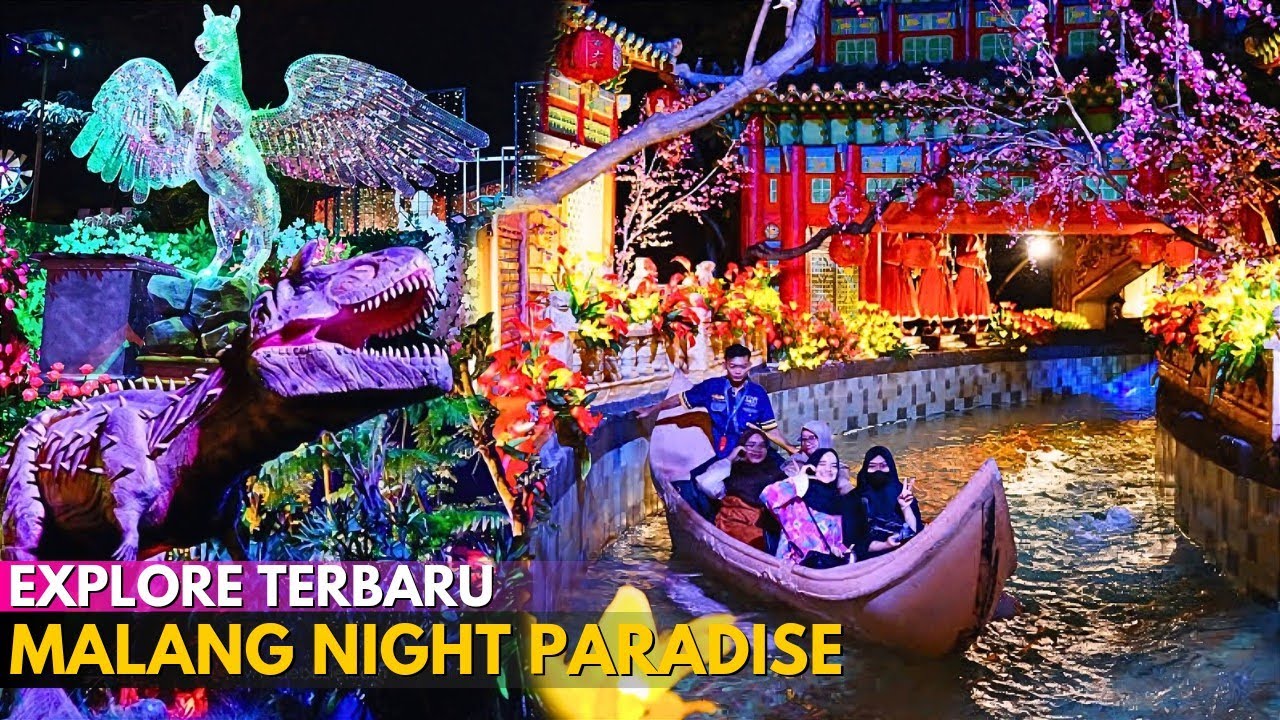 MALANG NIGHT PARADISE Terbaru ‼ Banyak Wahana Baru ‼ Wisata Malang