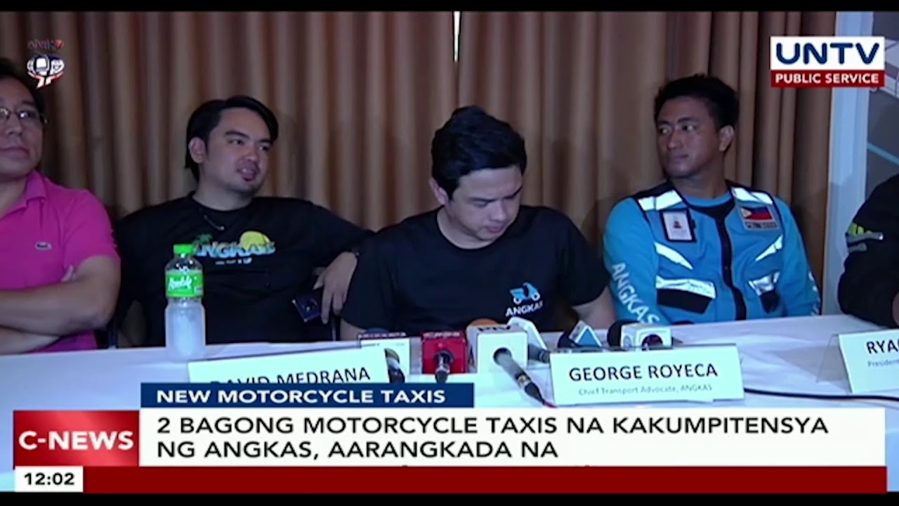2 bagong motorcycle taxis, aarangkada na kasama ang Angkas para sa extended pilot run ng DOTr