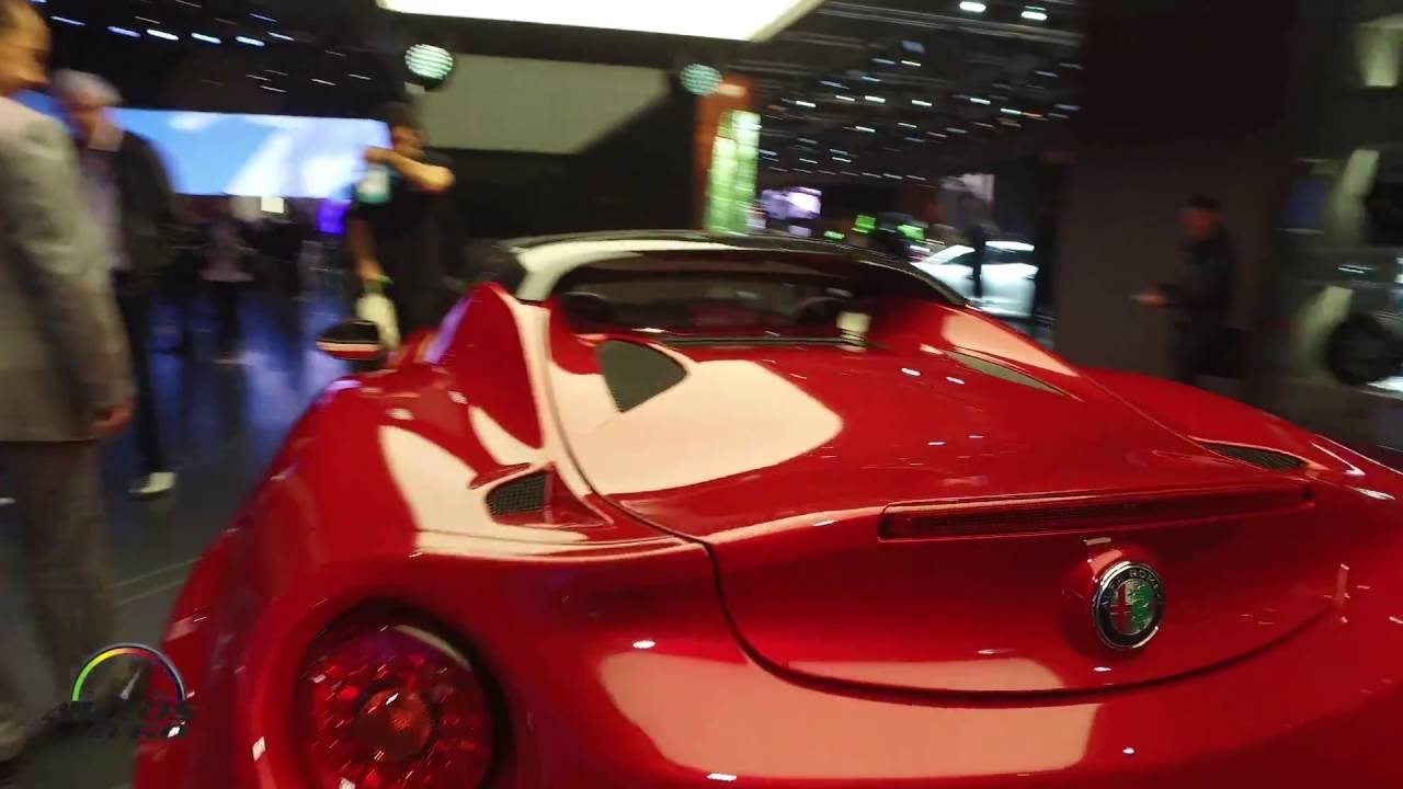 Alfa Romeo at the 2016 Paris Auto Show