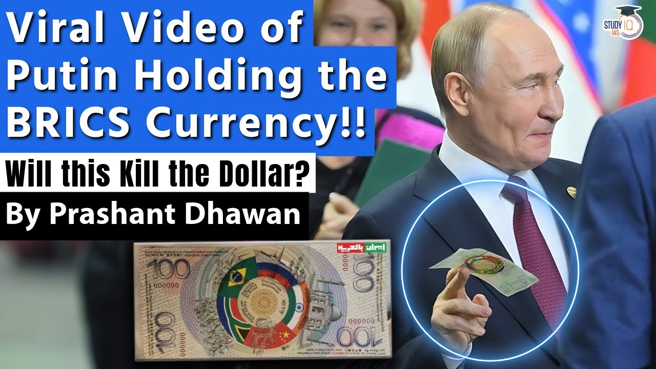 Viral Video of Putin Holding the BRICS Currency | Will this Defeat the Dollar? | By Prashant Dhawan