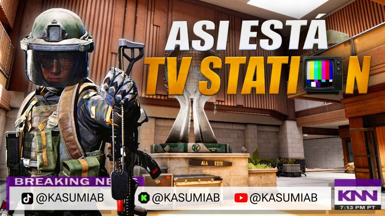 ASI ES JUGAR EL MAPA DE LOS TRYHARD TV STATION 