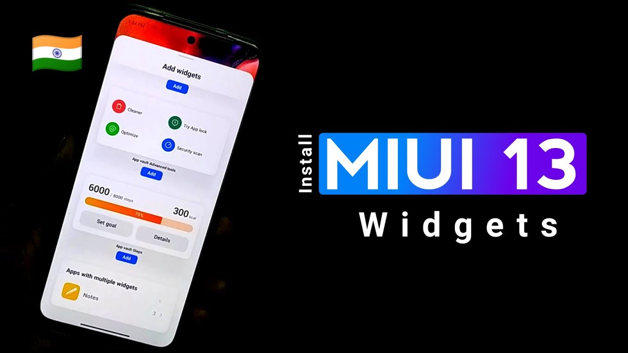Install MIUI 13 Widgets | Install MIUI 13 System Apps | Dot SM