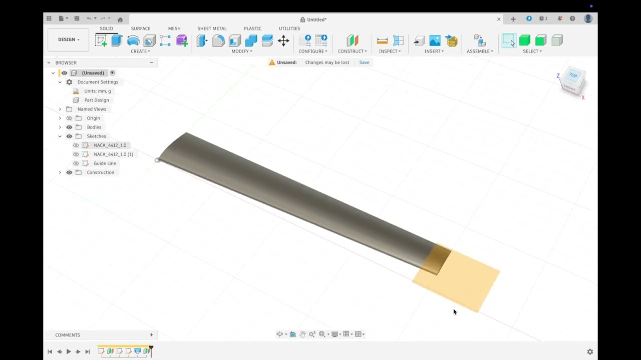 How to design RC Drone Wing & Winglet