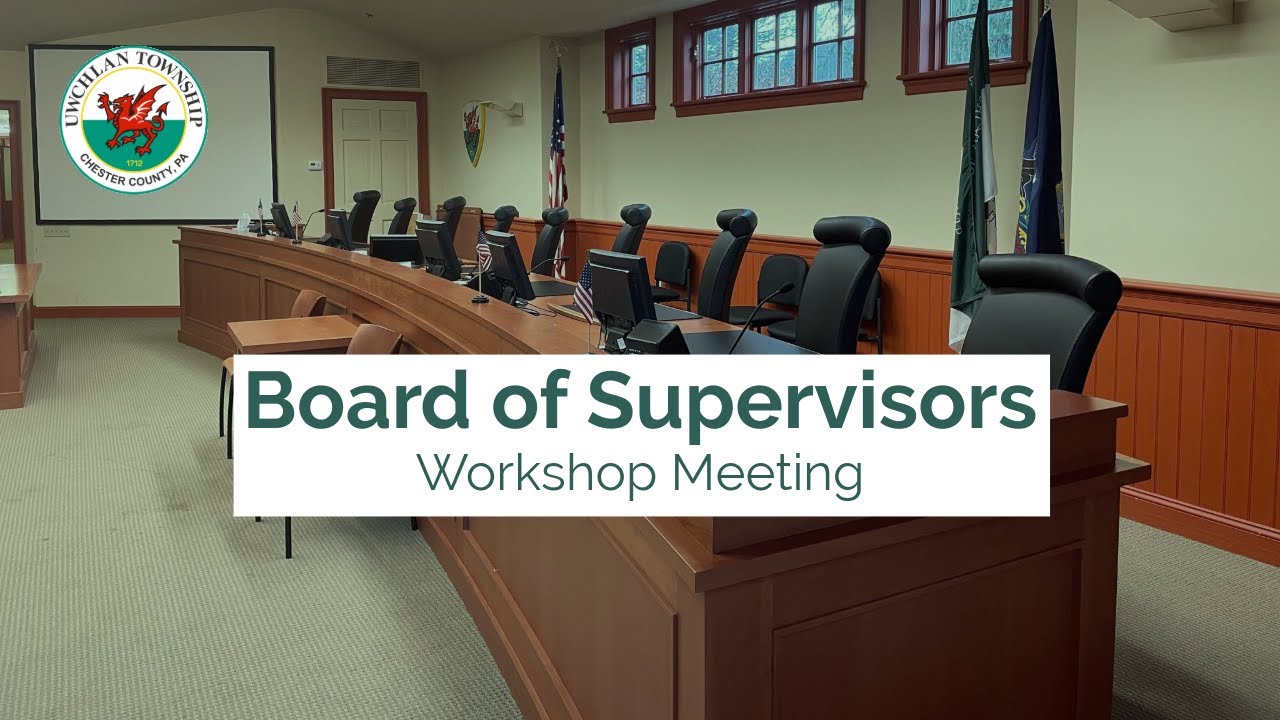 November 3, 2025 | Board of Supervisors Workshop Meeting