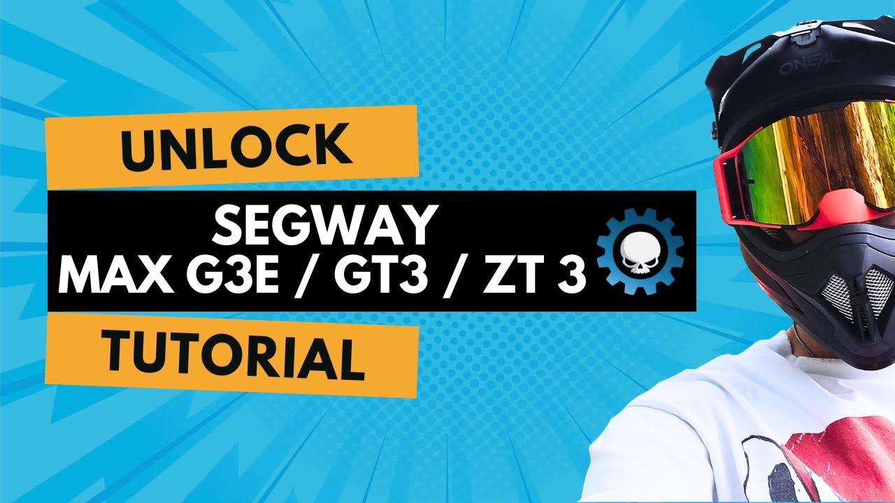 Unlock speed Ninebot Max G3 E / G3 D Tutorial with SHU – for Free (No ST-Link)